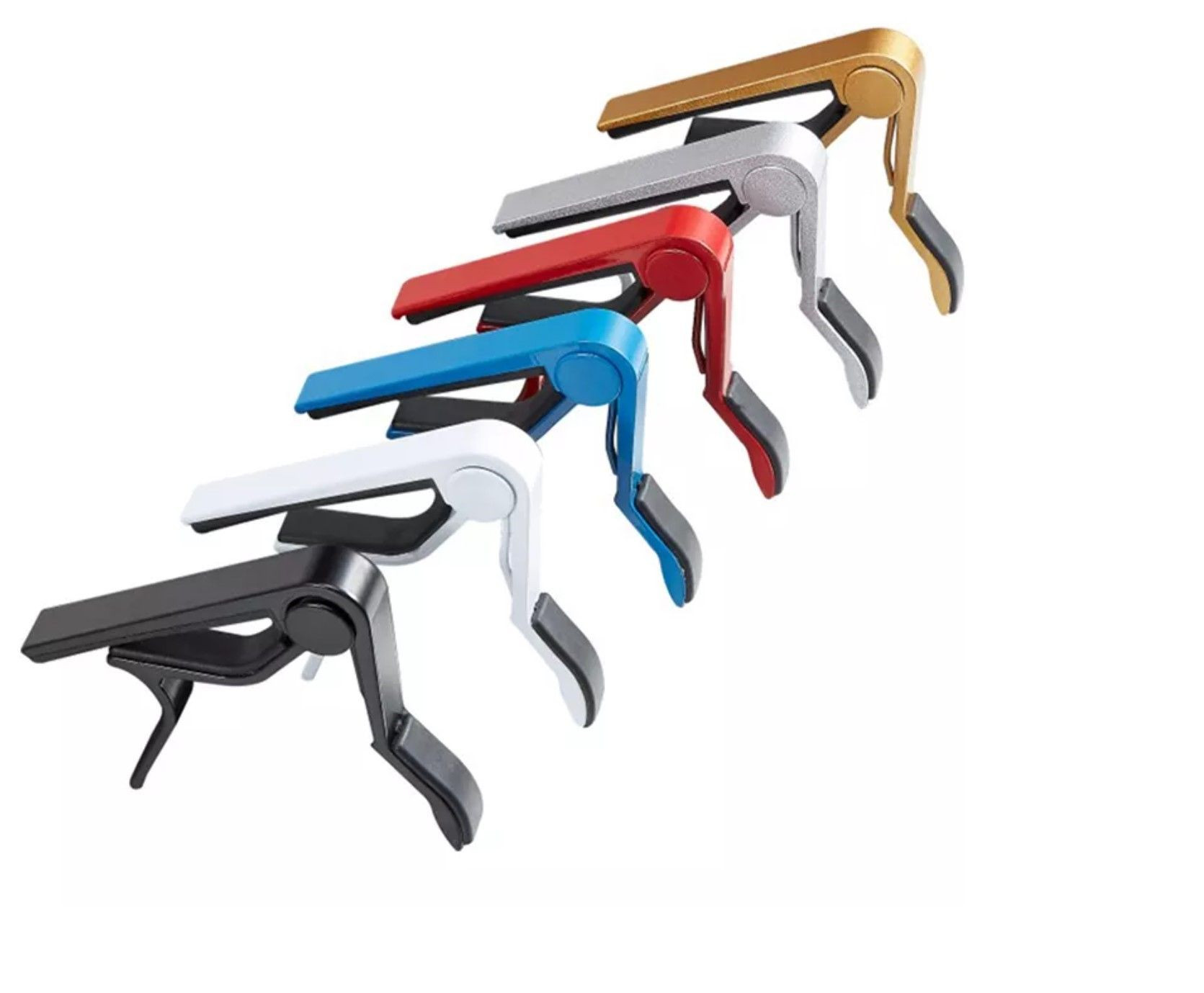 High Quality Aluminium Alloy Metal New Color Guitar Capo Quick Change Clamp Key Acoustic Guitar Capo For Tone Adjusting