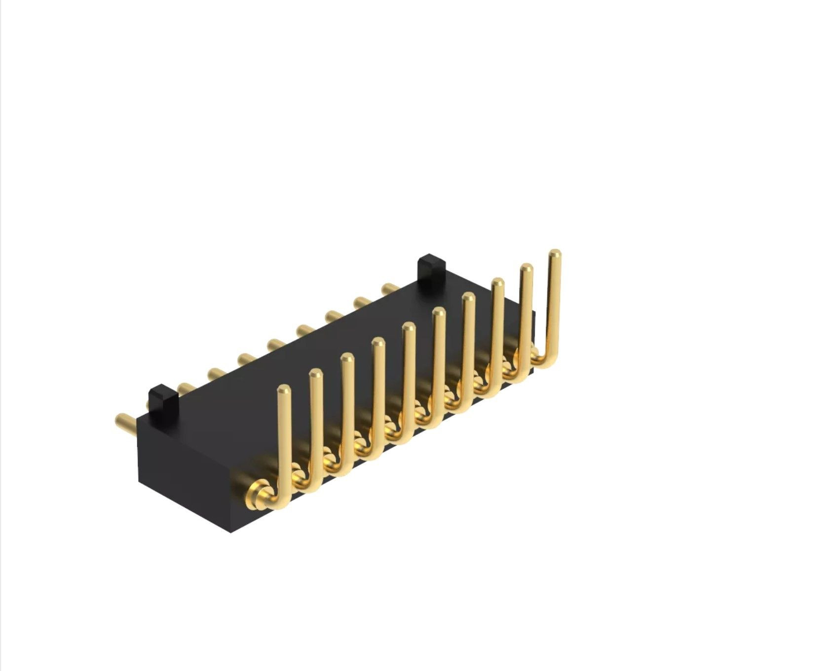 Right Angle Pogo pin is a formed by plunger and tube and a spring three basic components