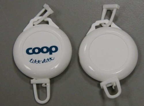 Plastic badge reels same as retractable reels with plastic housing badge reels