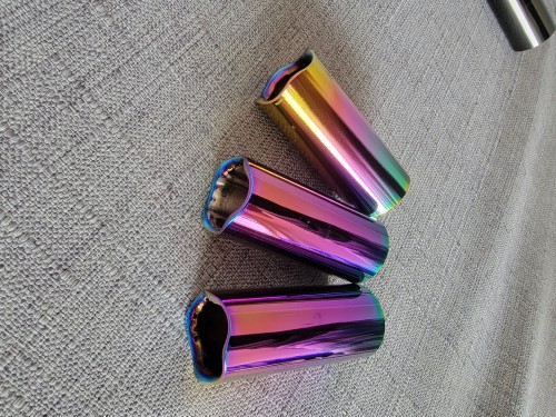 Magnesium Guitar Slide Hollow Magnesium Hawaiian Slider for Acoustic Electric Guitar