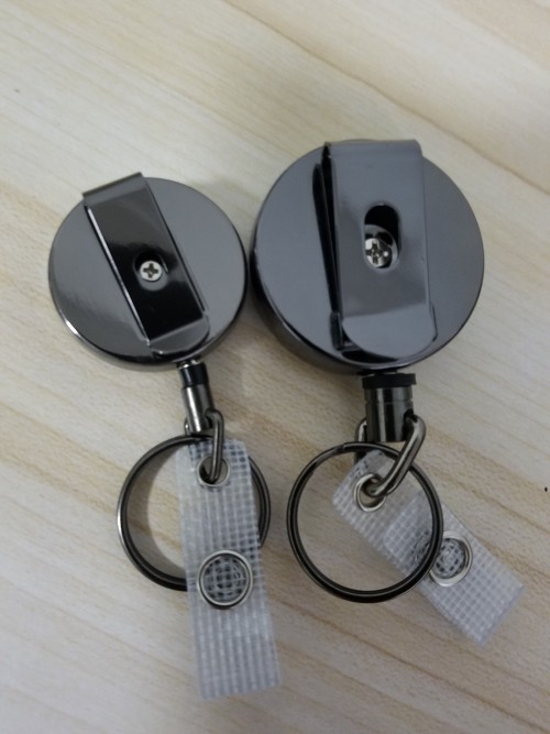 Chrome Heavy Duty Metal badge reels is newest design styles
