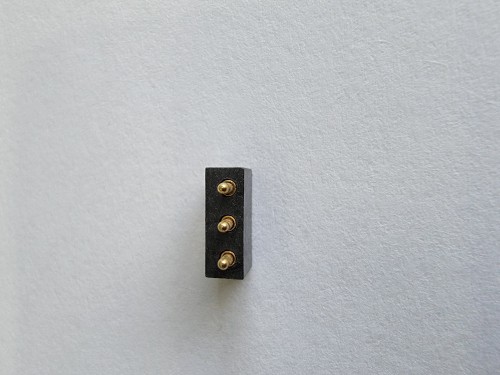 Brass pogo pin connector  is  a formed by plunger and tube