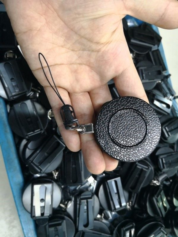 Metal with belt retractable reels with zinc alloy badge reels
