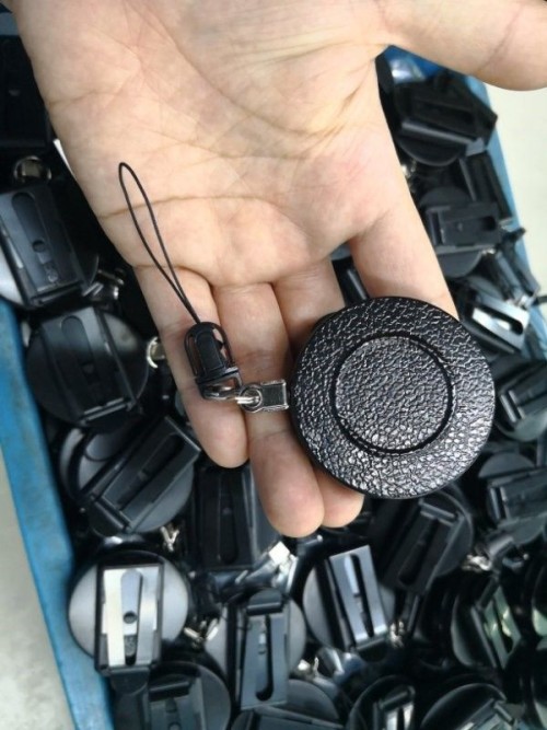Metal with belt retractable reels with zinc alloy badge reels