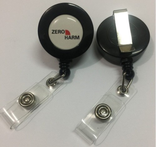 Plastic badge reels same as retractable reels with plastic housing badge reels