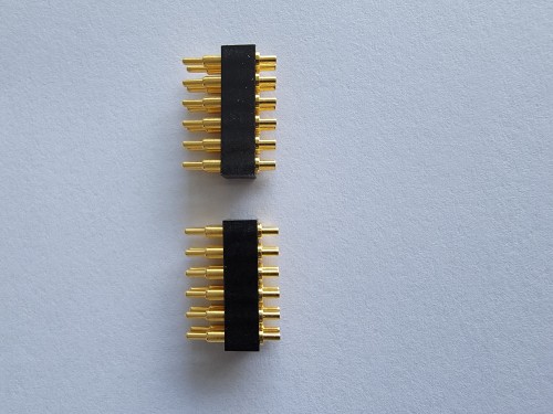 Brass pogo pin connector  is  a formed by plunger and tube