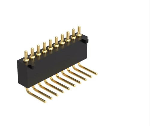 Spring-loadded  Pogo pin connector is a formed by plunger